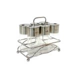 ست ادویه 6عددی استیل -استندمستطیل یونیک کد UN-1626