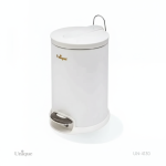 سطل زباله 12لیتر سفید یونیک کد UN-4120